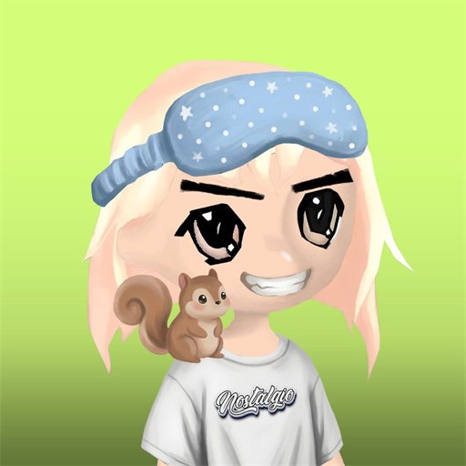 Nostalgio NFT character — bucket hat