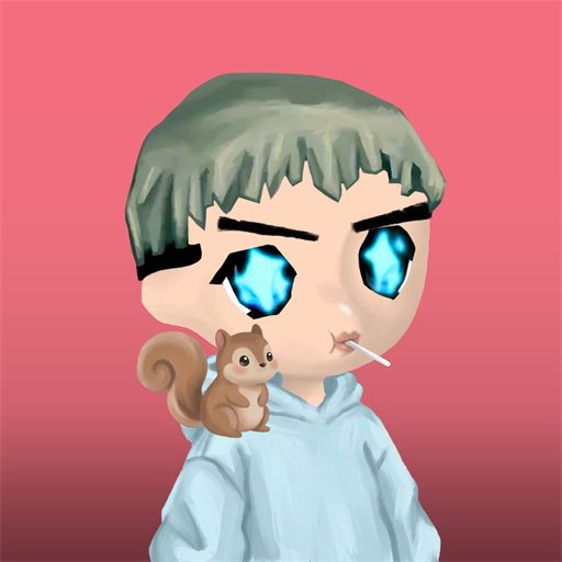 Nostalgio NFT character — wizard
